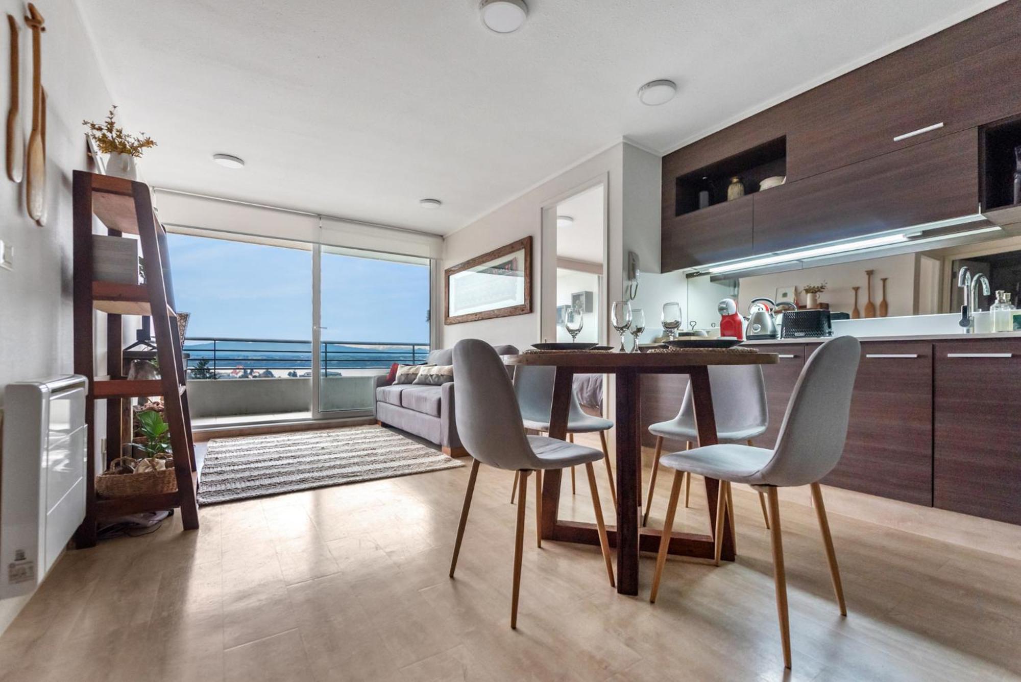 Exquisito Depa Con La Mejor Vista Al Lago Y Tinaja 푸에르토바라스 외부 사진
